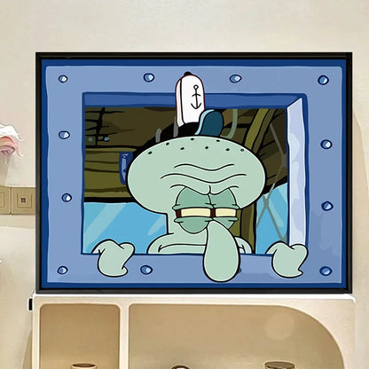 Squidward poster