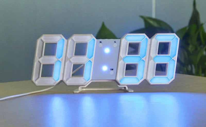 LED clock (white only)