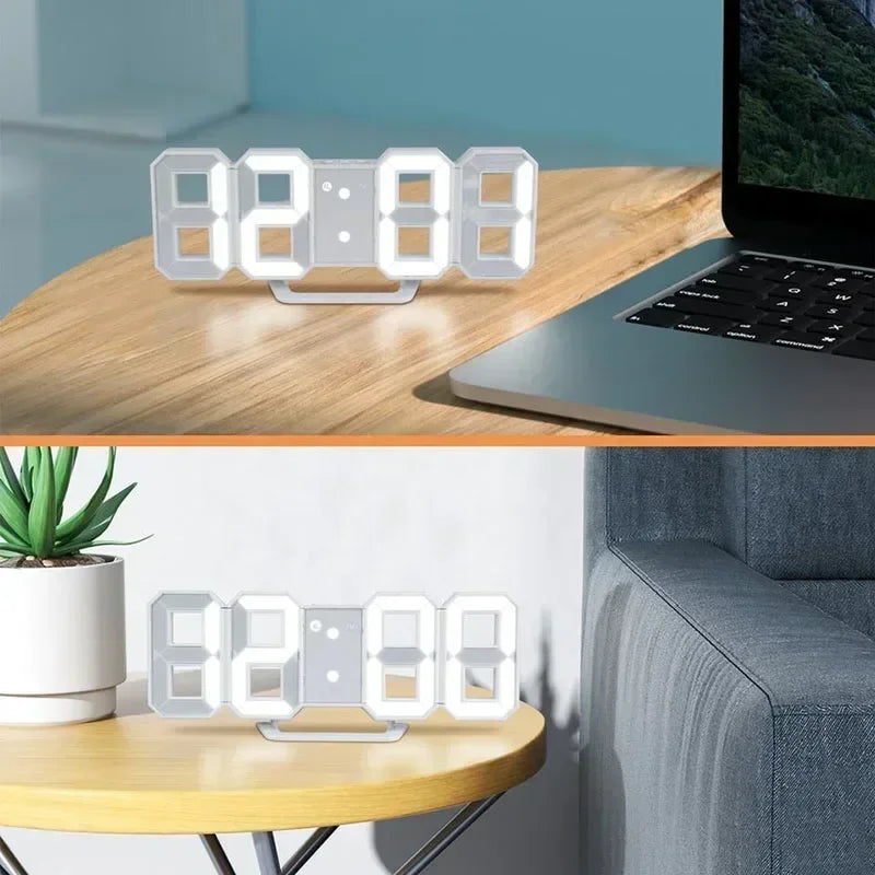 LED clock (white only)