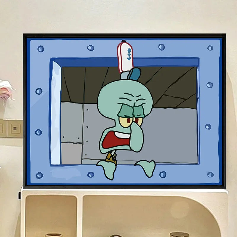 Squidward poster