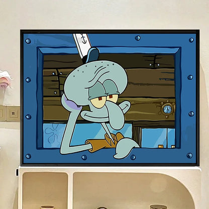 Squidward poster