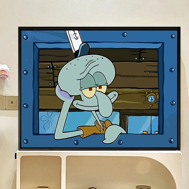 Squidward poster