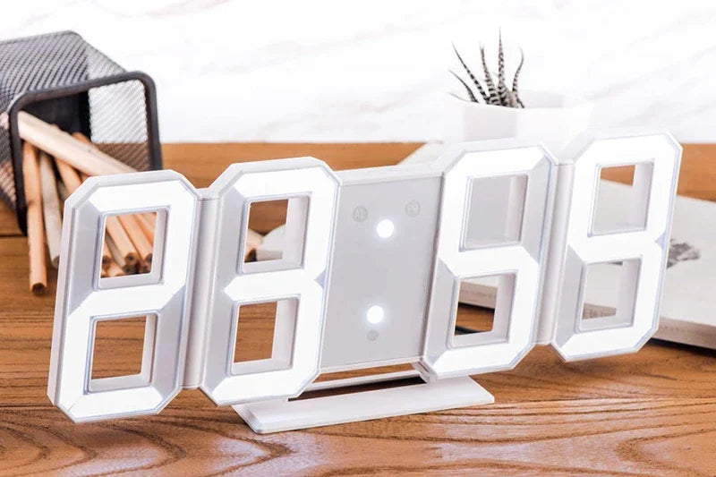LED clock (white only)