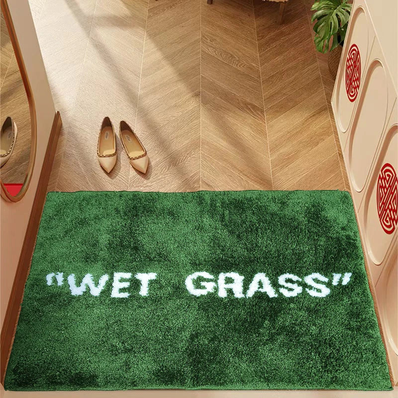 "Wet Grass" Rug