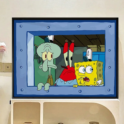 Squidward poster