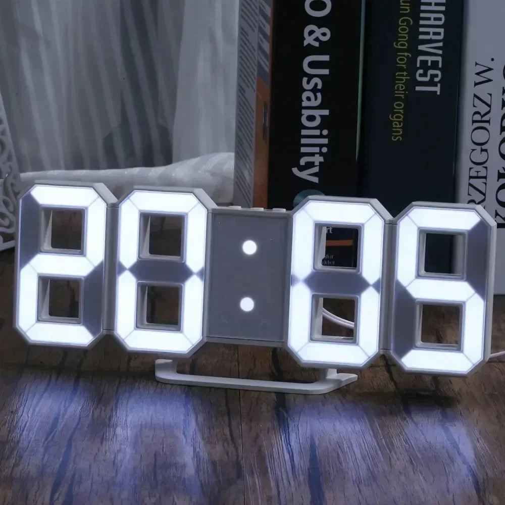 LED clock (white only)