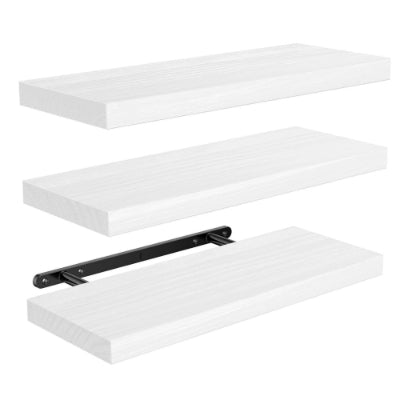 Wall-Mounted Floating Shelves